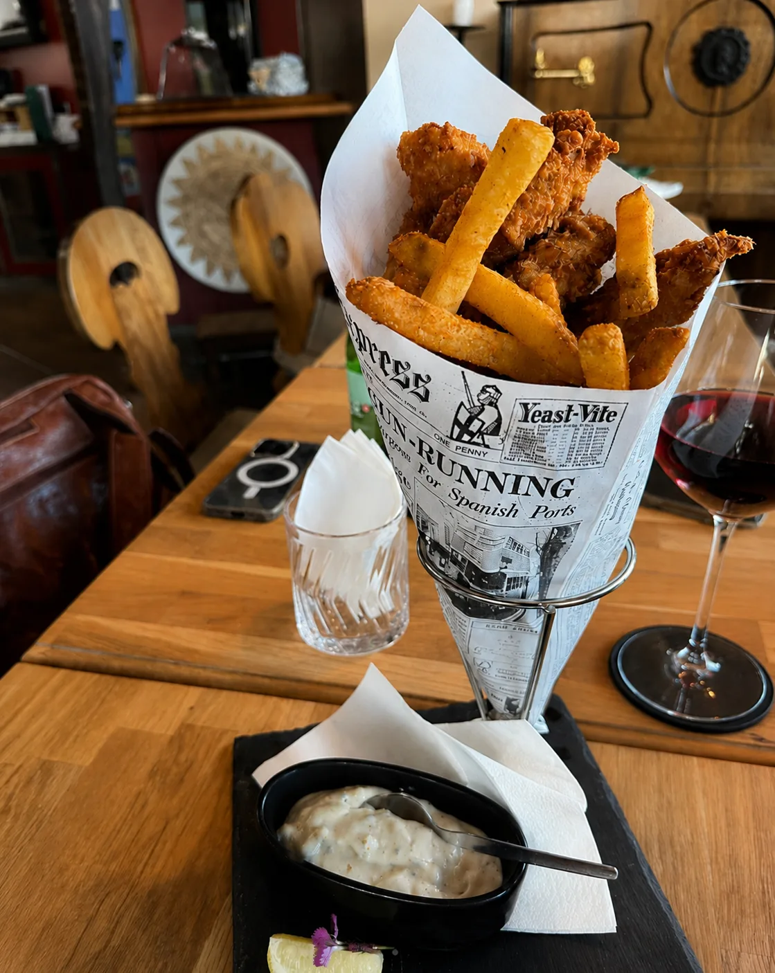 Pommes-Cone als knuspriger Snack