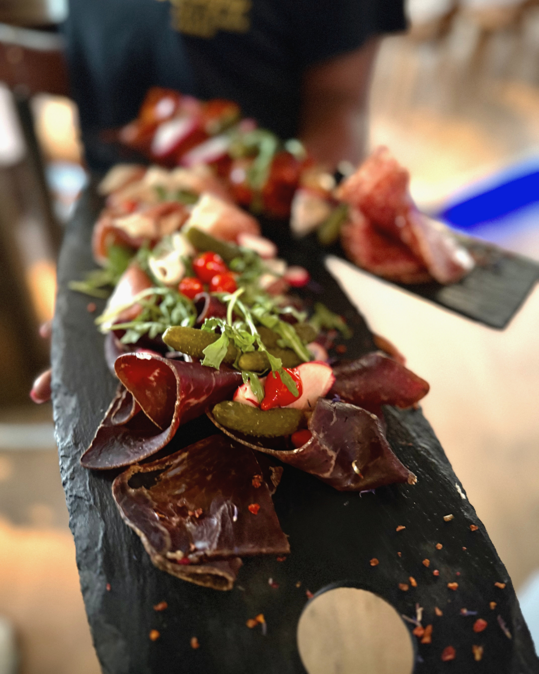 Apéro-Platte bei einem Event im Rooftop Aarau