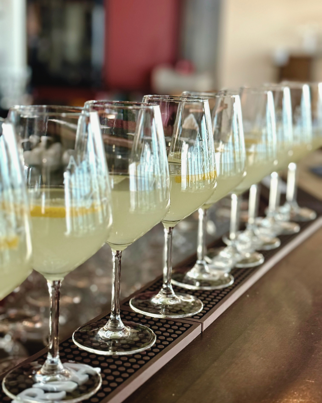 Drinks für einen Event im Rooftop Aarau