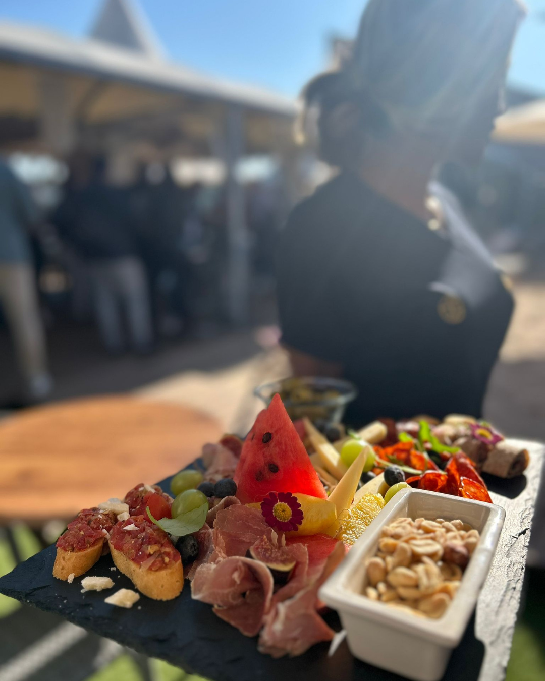 Apéro-Platte bei einem Event im Rooftop Aarau